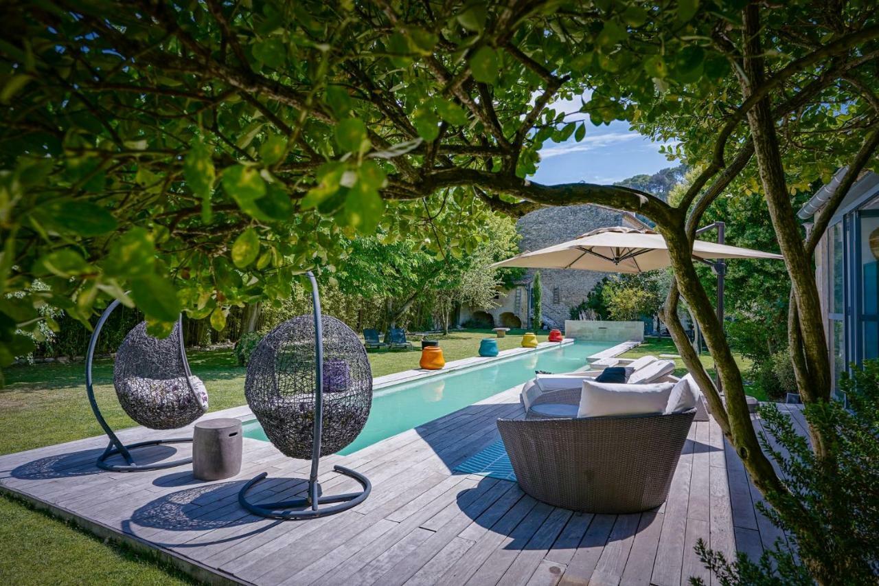 Mas Bleu Villa Sommières Eksteriør billede