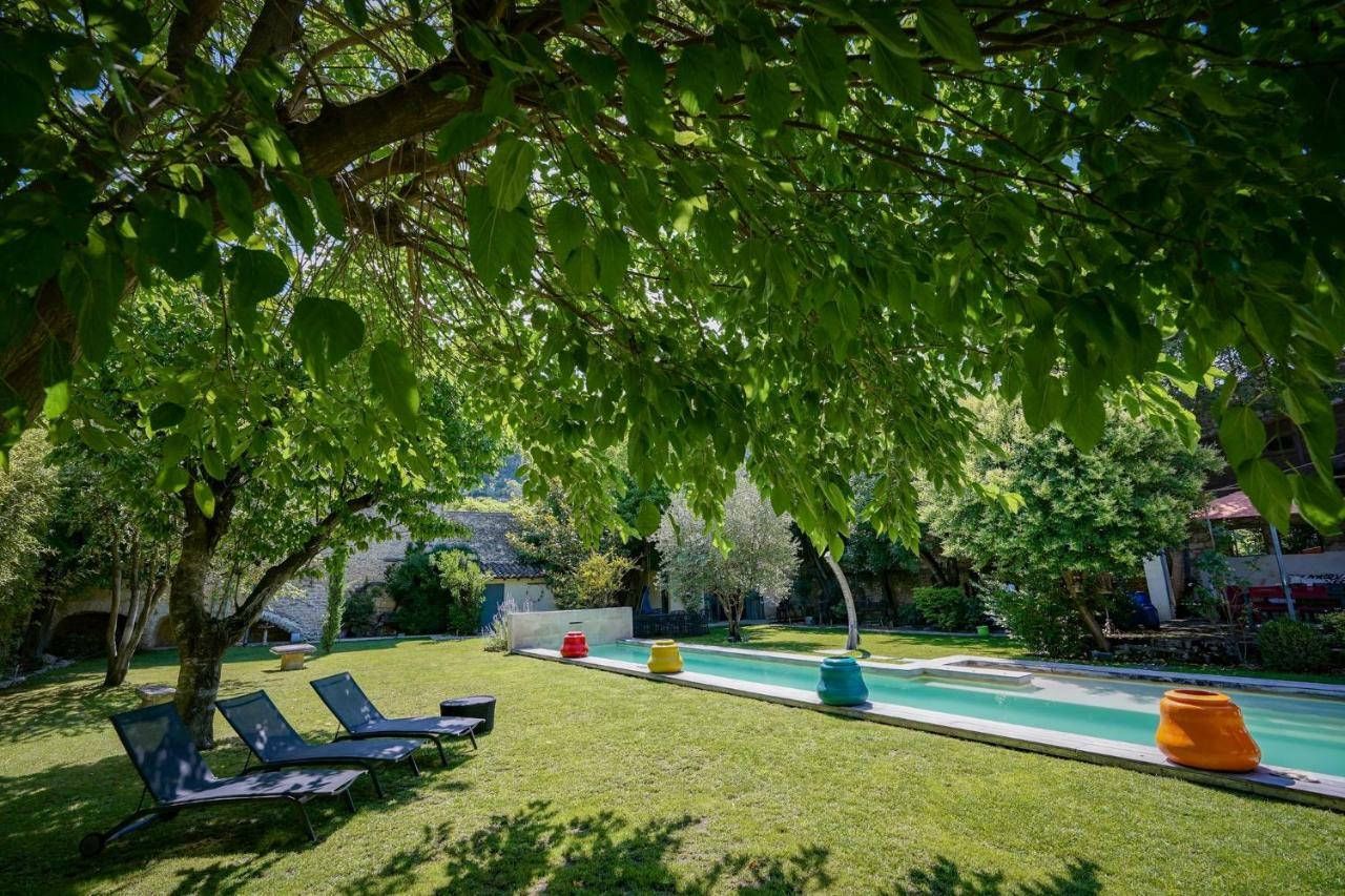Mas Bleu Villa Sommières Eksteriør billede