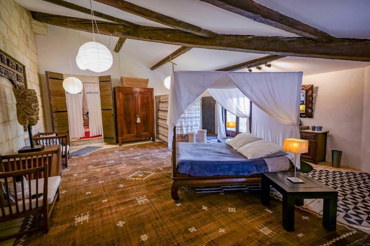 Mas Bleu Villa Sommières Eksteriør billede